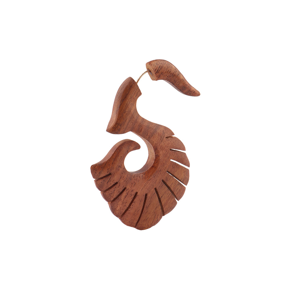 Vaal- Wooden Dangler Earrings