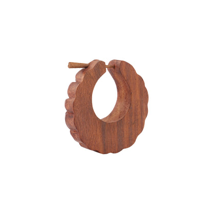 Elan- Wooden Loop Earrings