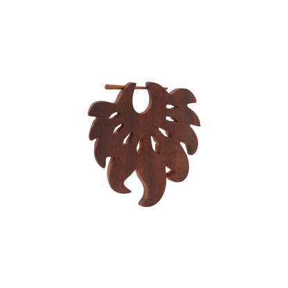 Kora- Wooden Loop Earrings