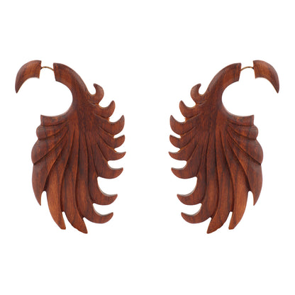 Raen- Wooden Dangler Earrings