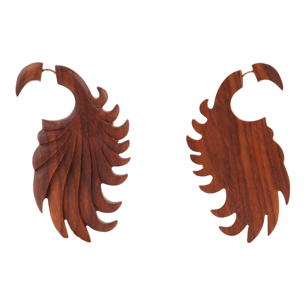 Raen- Wooden Dangler Earrings