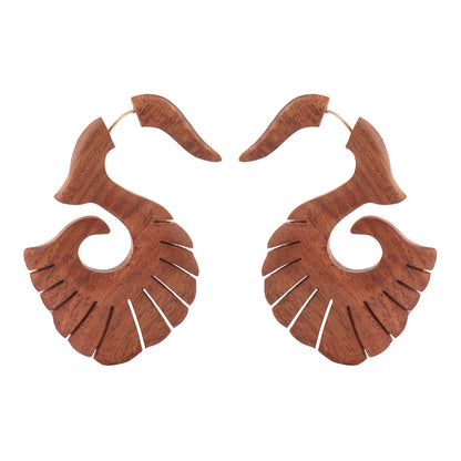 Vaal- Wooden Dangler Earrings