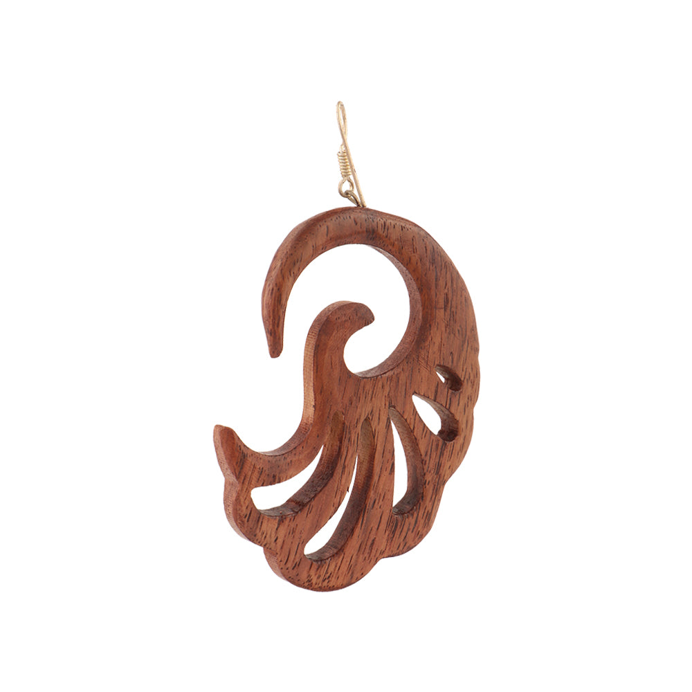 Kavna- Wooden Dangler Earrings