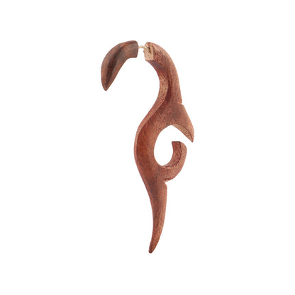 Suve- Wooden Dangler Earrings